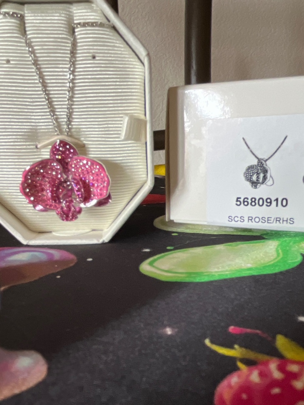 Orchid limited edition necklace 2024 Swarovski